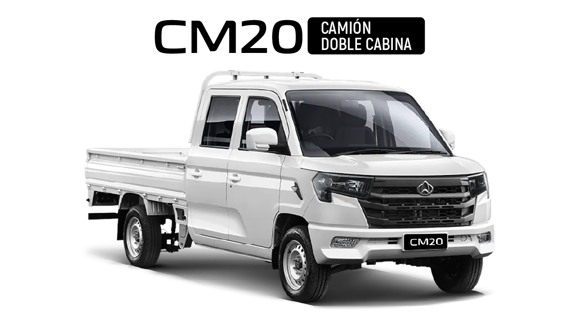 Camión doble cabina CM20 | | Changan Guatemala | Camioncito chino con financiamiento, respaldo y garantía