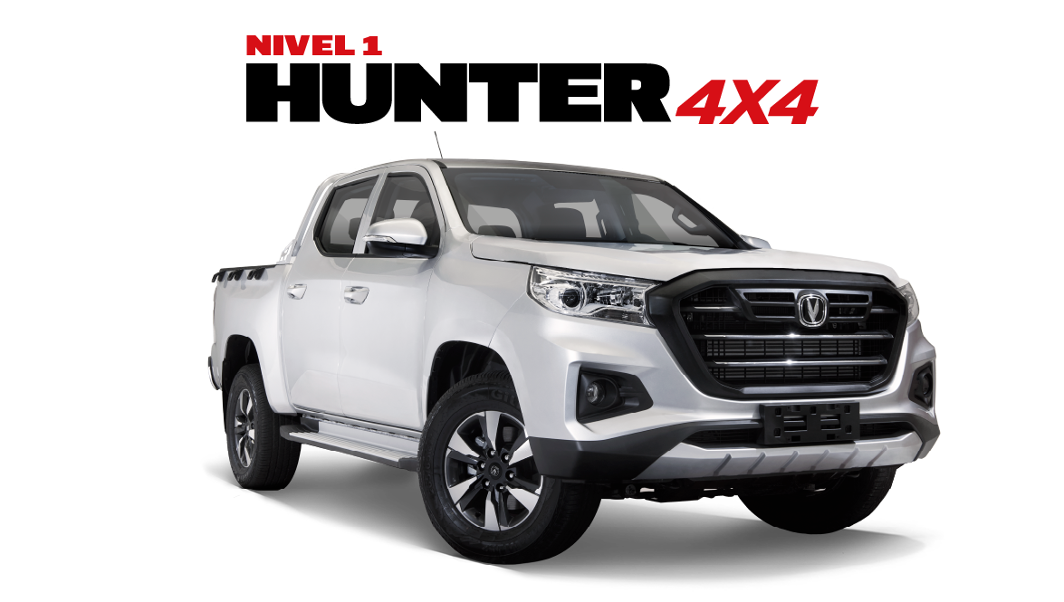 Pickup doble cabina en Guatemala | Hunter 4x4 Changan | Pickup chino con garantía, respaldo, fuerza y comodidad
