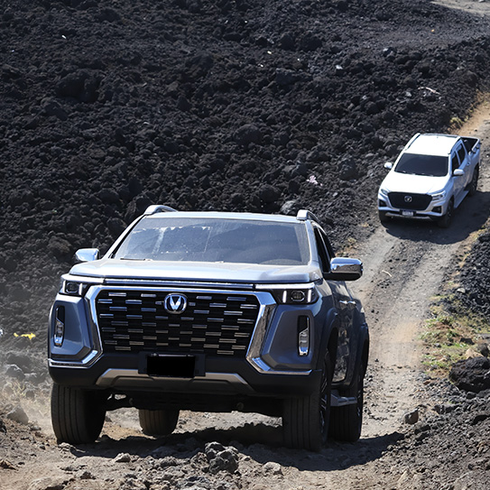 Pick ups doble cabina en Guatemala: Hunter Changan | Fuerza, resistencia, garantía y seguridad en pickups chinos